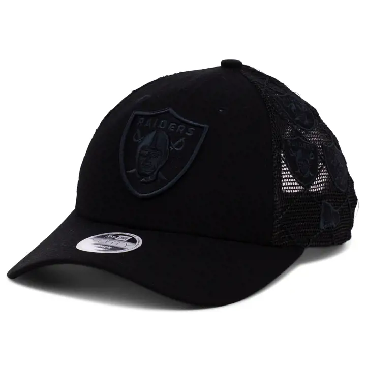 LV Raiders Skriver X Raiders All Over Mesh 9Forty noir