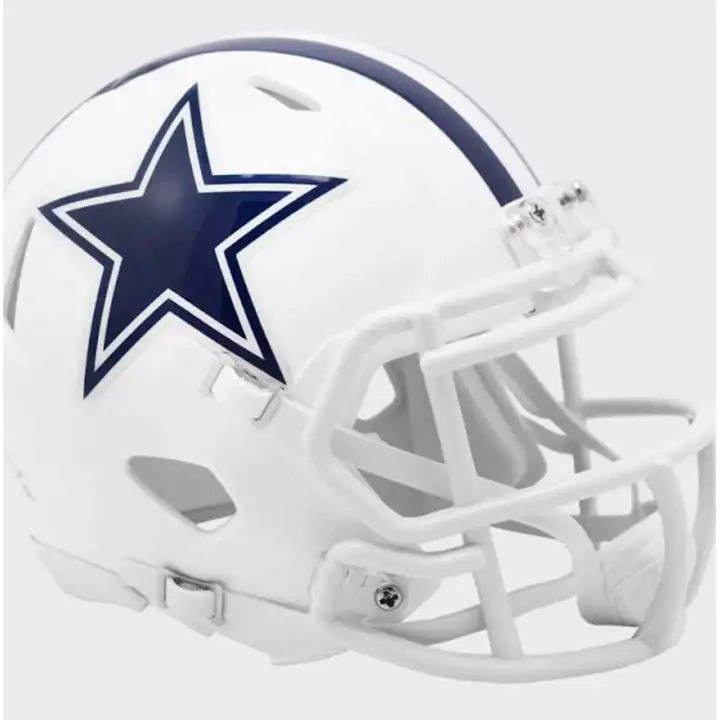 Mini-casque Dallas Cowboys sur le terrain, modèle alternatif ast