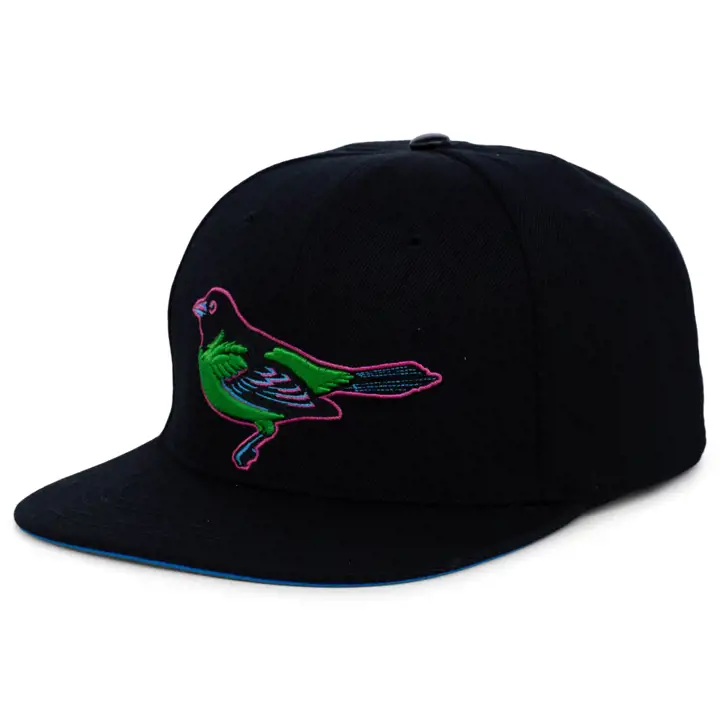 Casquette snapback Baltimore Orioles MLB Blacklight noire/noire/bleue