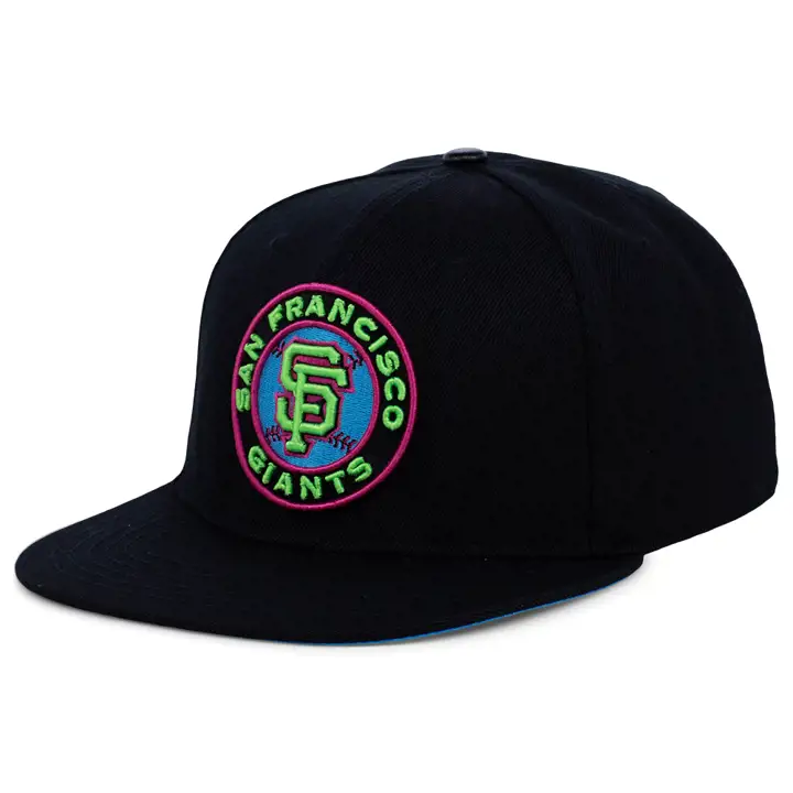 San Francisco Giants MLB Casquette snapback Blacklight noi/noi/bleu