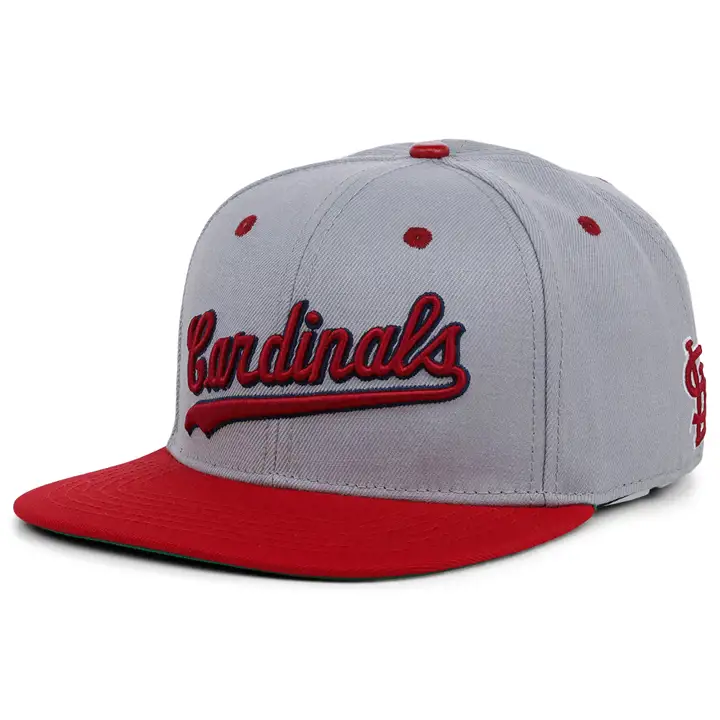 Casquette Snapback Wordmark MLB St. Louis Cardinals gris/rouge/gris