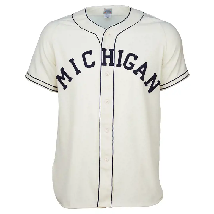 Maillot Domicile Université du Michigan 1961