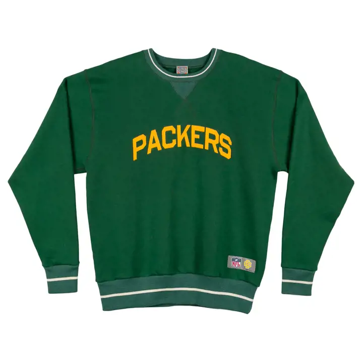 Sweat-shirt ras du cou vintage des Green Bay Packers