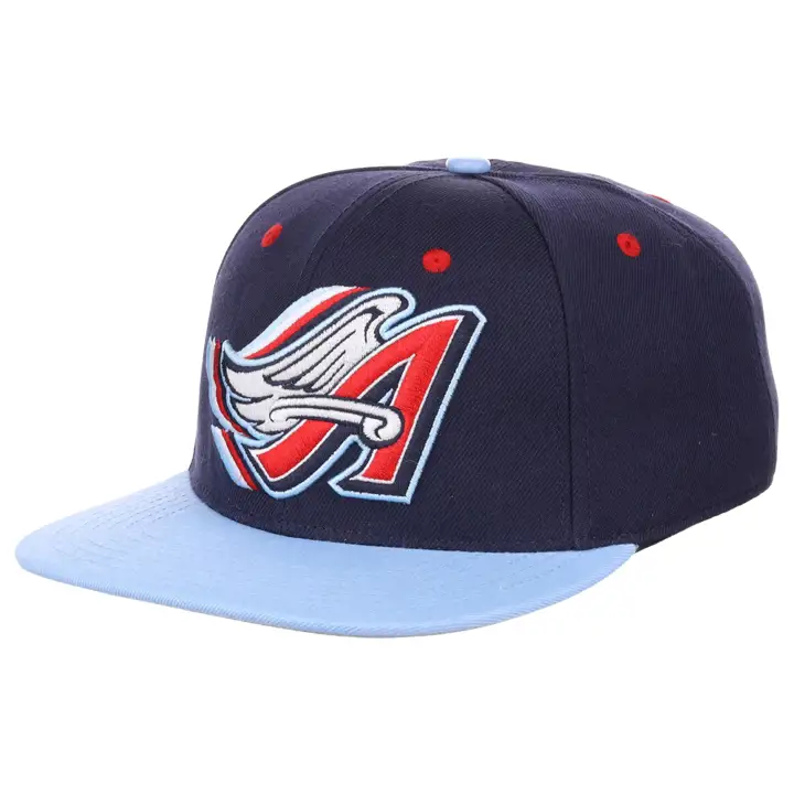Casquette Snapback Los Angeles Angels MLB Shift logo bleu marine/bleu ciel/gris