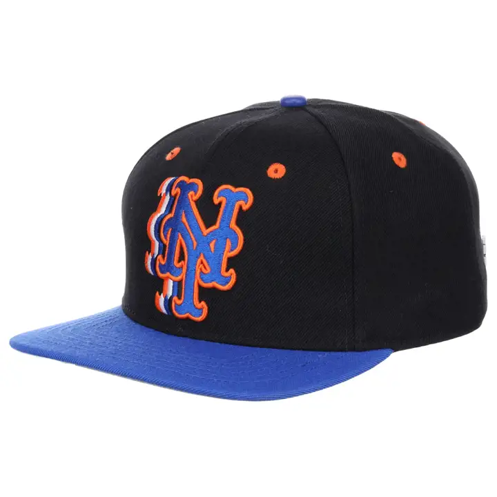 Casquette Snapback New York Mets MLB Shift Logo noire/bleue/grise