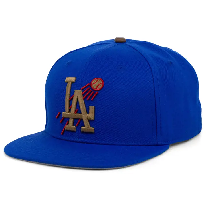 Casquette snapback MLB Duo Club Los Angeles Dodgers bleue/bleue/grise