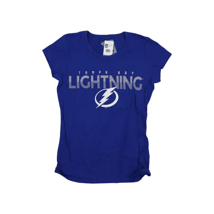 T-shirt graphique principal femme Lightning LNH 22 bleu