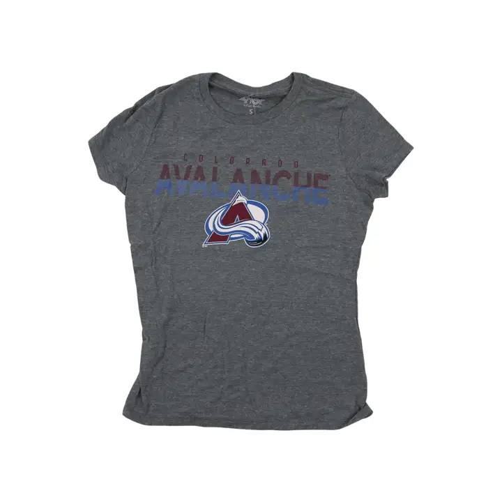 T-shirt graphique principal femme Avalanche LNH 22 gry