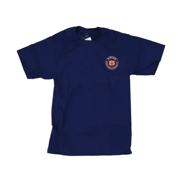 T-shirt drapeau Auburn Tigers NCAA Great State délavé BLEU MARINE