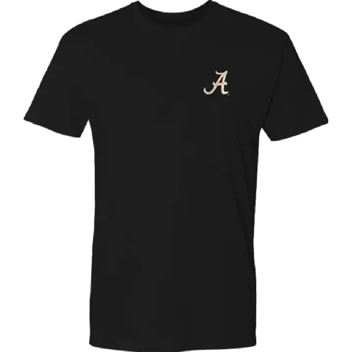 T-shirt noir camouflage NCAA Alabama Crimson Tide Great State