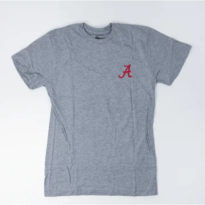 T-shirt Alabama Crimson Tide NCAA Great State Bass GRY