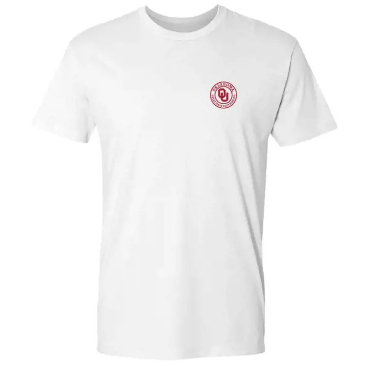 T-shirt Oklahoma Sooners NCAA Great State Fly Em High WHT