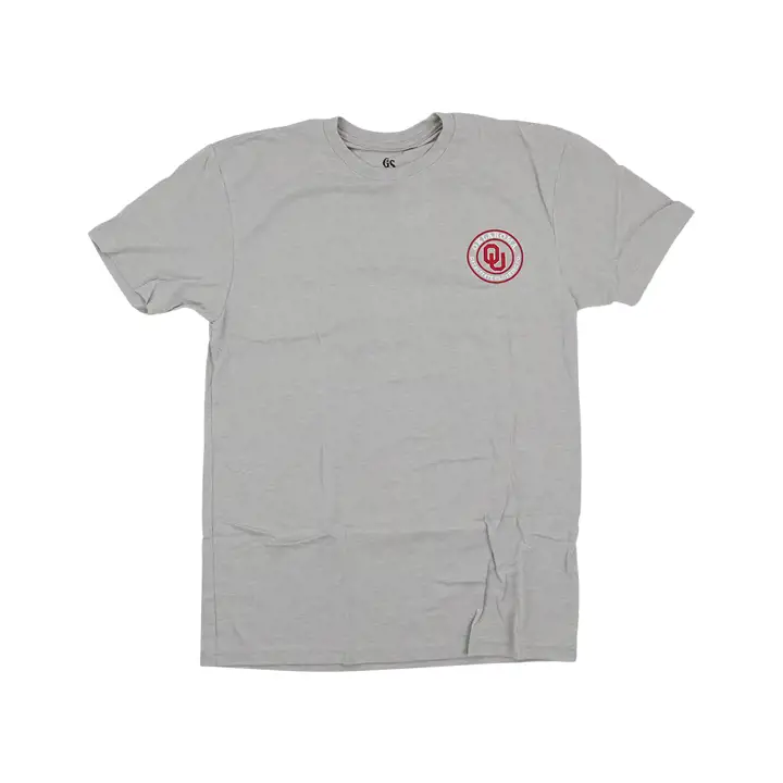 T-shirt basse gris Oklahoma Sooners NCAA Great State