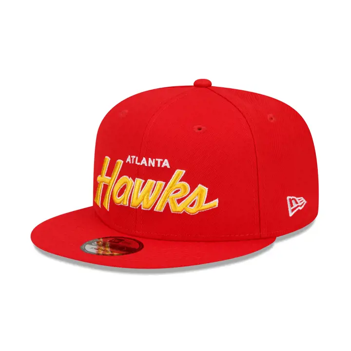 Casquette 9FIFTY Atlanta Hawks NBA rouge/rouge/gris