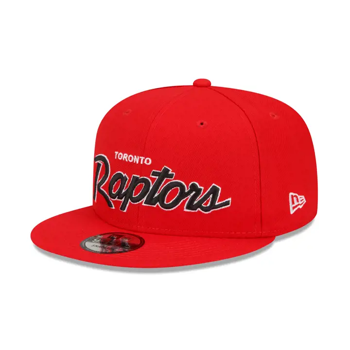 Casquette Toronto Raptors NBA Script Up 9FIFTY rouge/rouge/gris