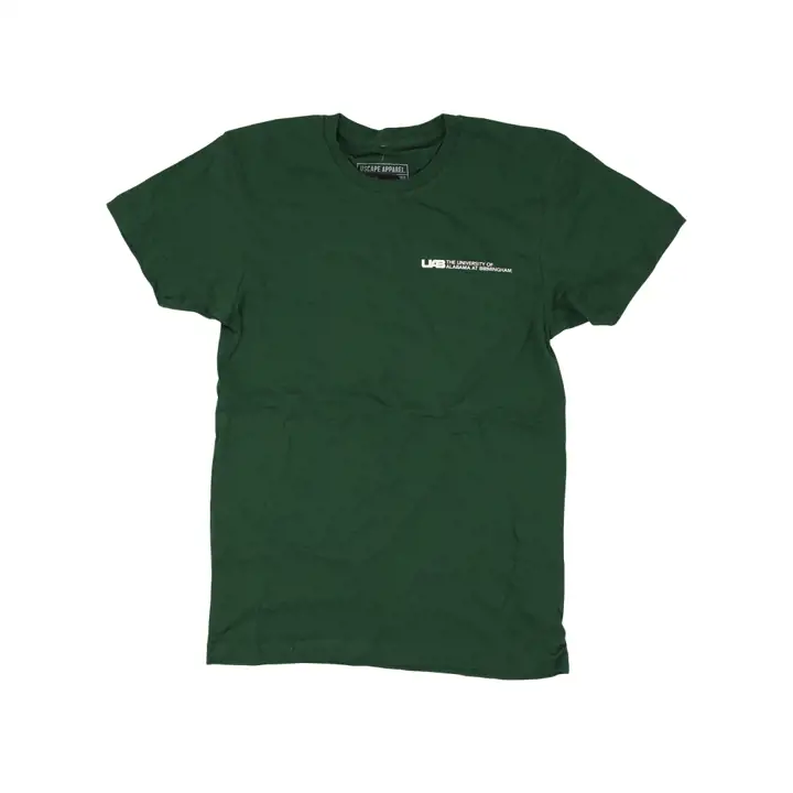 T-shirt à manches longues UAB NCAA Ultimate Ringspun Skyline Vert