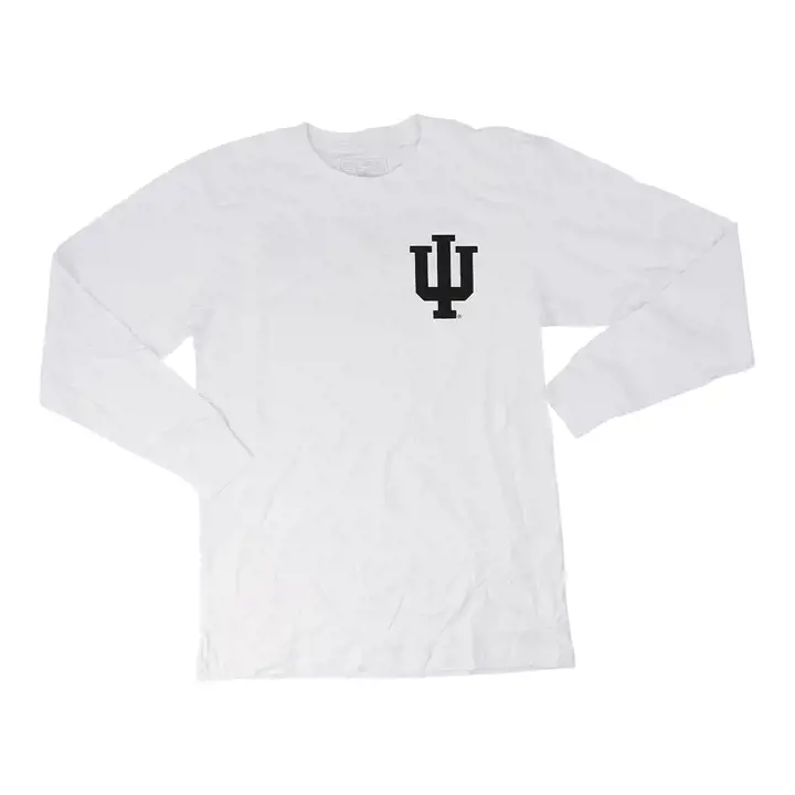 T-shirt à manches longues mi-lourd "Stadium" des Indiana Hoosiers NCAA ROUGE
