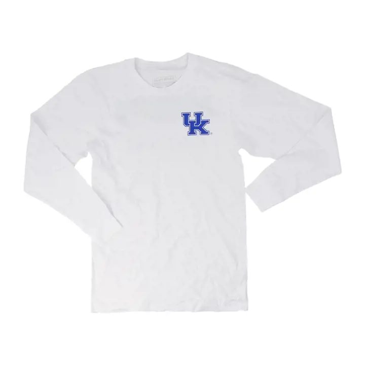 T-shirt rétro Kentucky Wildcats NCAA mi-saison en LS du stade WH