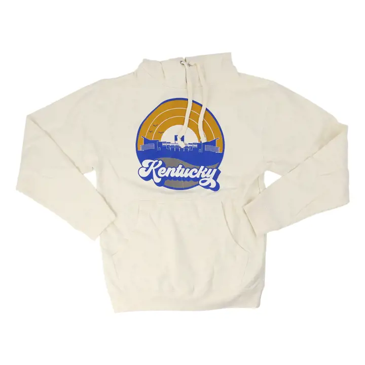 Sweat à capuche Kentucky Wildcats NCAA Stadium BLNC