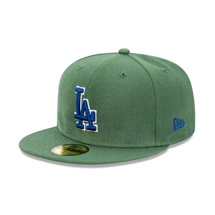Casquette 59FIFTY Los Angeles Dodgers MLB Rifle Green vert/vert/gris