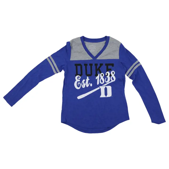 T-shirt manches longues héritage femme NCAA Duke Blue Devils RBL