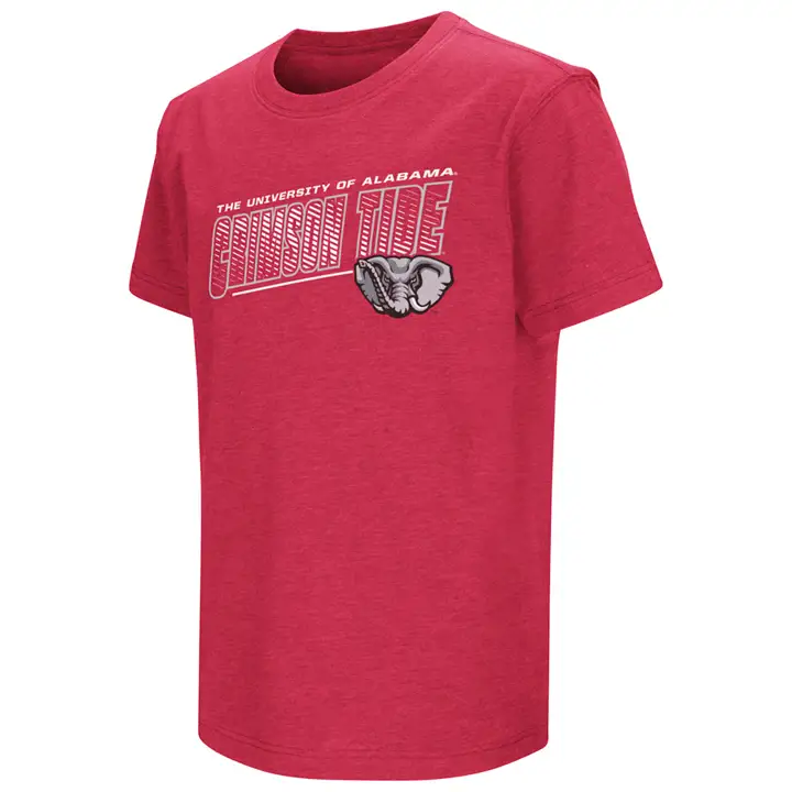 T-shirt livre de jeux pour jeune NCAA Alabama Crimson Tide CRED
