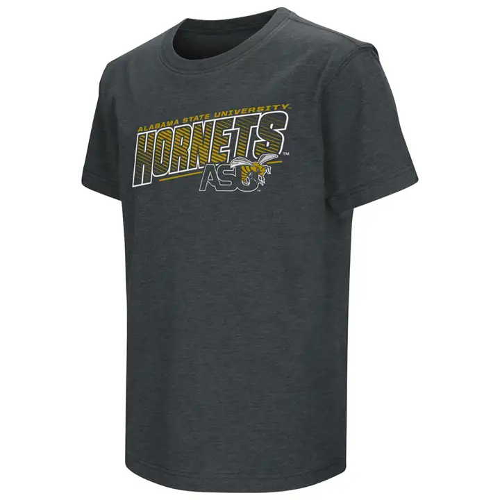 T-shirt Cahier de jeux NCAA pour enfant Alabama State Hornets BLK