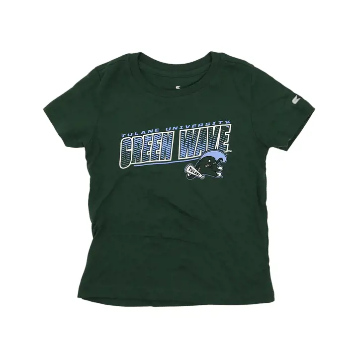 T-shirt Enfant Tulane Green Wave NCAA Grand Plaisir Vert