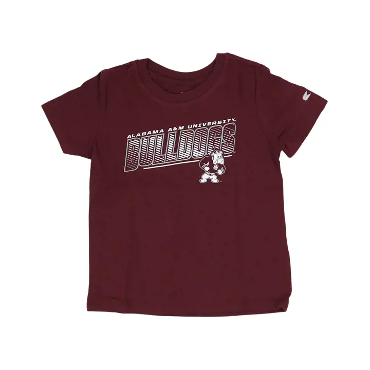 T-shirt pour enfant Alabama A&M Bulldogs NCAA Big Fun MAR