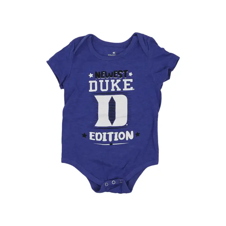 Grenouillère Duke Blue Devils NCAA pour bébé Biggest Fan RBL
