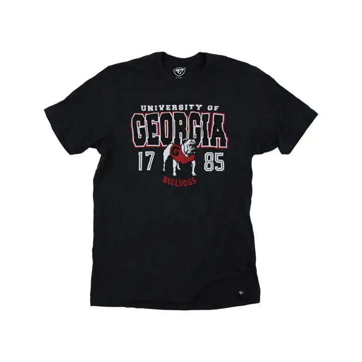 T-shirt Franklin noir NCAA Georgia Bulldogs