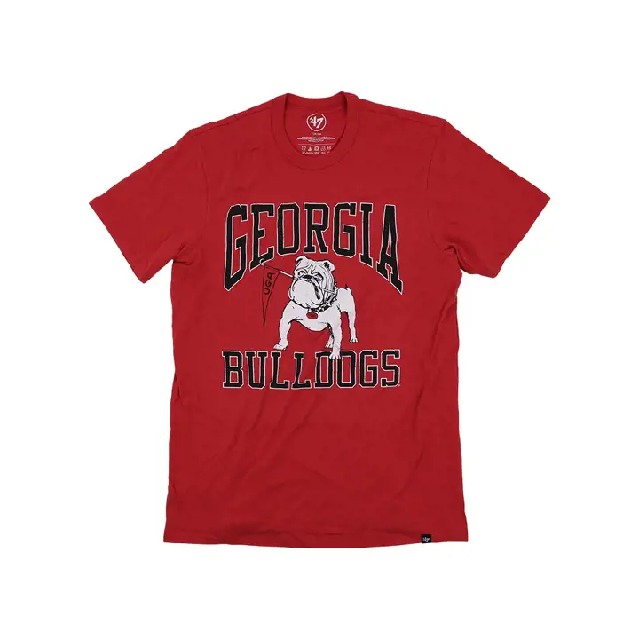 T-shirt Georgia Bulldogs NCAA Big Ups Franklin ROUGE