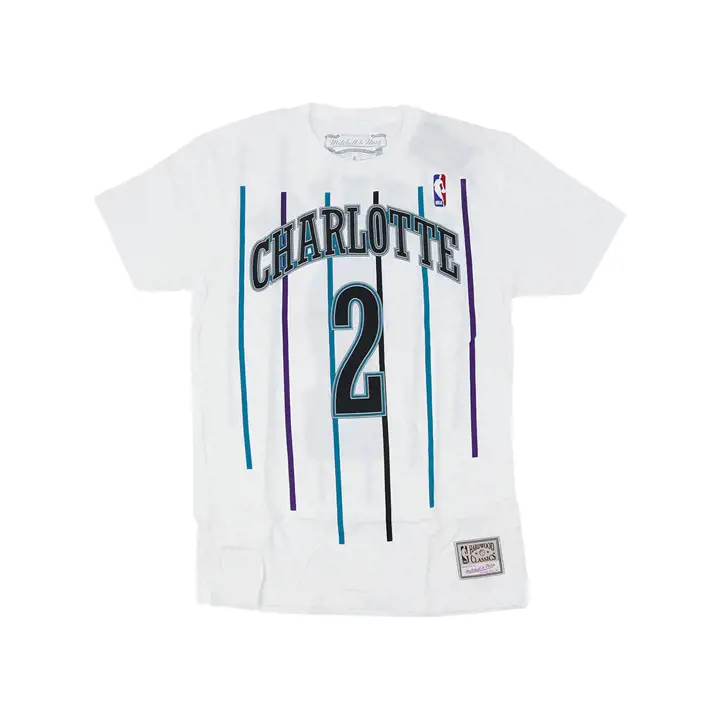 T-shirt joueur CHARLOTTE HORNETS NBA Reload 3.0 LARRY JOHNSON bch