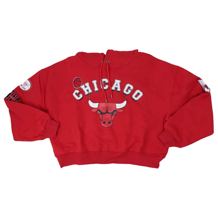 Sweat à capuche NBA pour femme Chicago Bulls Esprit d'équipe 22 ROUGE