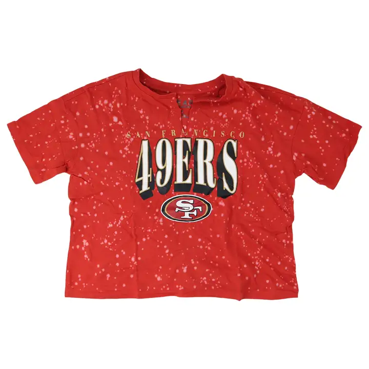 T-shirt femme délavé NFL San Francisco 49ers 22 AST