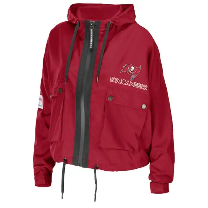 Veste coupe-vent NFL Femme Tampa Bay Buccaneers 22 ROUGE