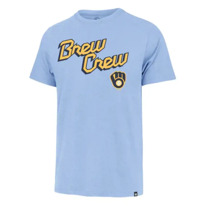 T-shirt Milwaukee Brewers MLB 47 Fieldhouse CC LBL