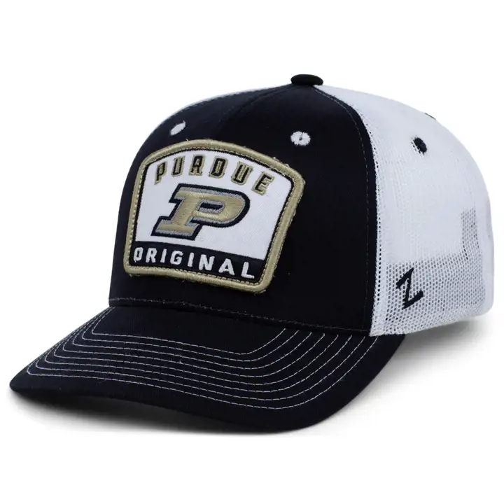 Purdue Boilermakers NCAA Casquette filet Rabble Rouser noire