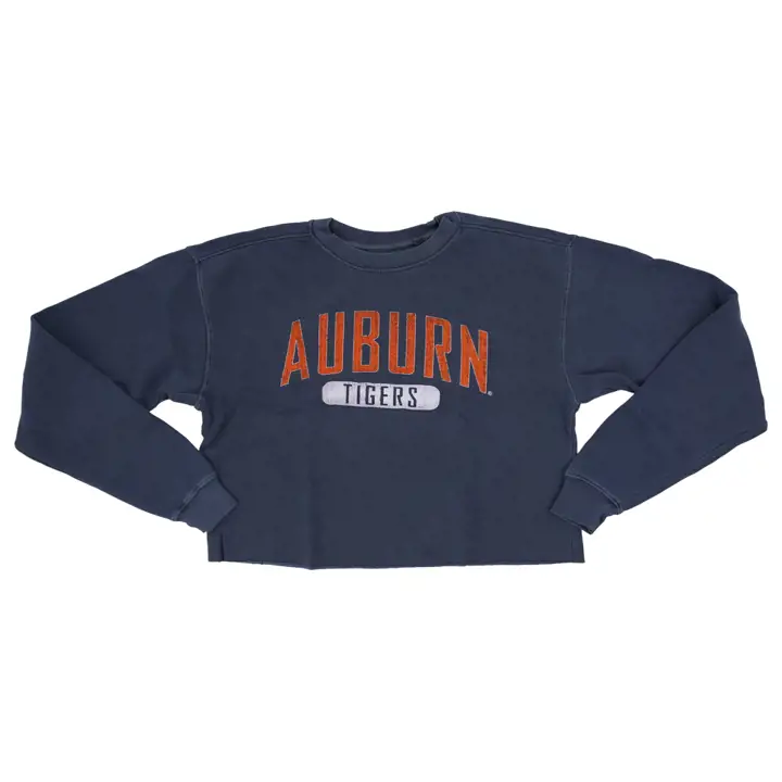 Auburn Tigers NCAA Sweat-shirt court filé à l'anneau pour femme 22 PO