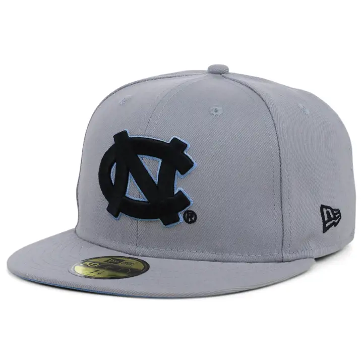 North Carolina Tar Heels NCAA AC 2hit 59FIFTY GRY/NAVY/LBL