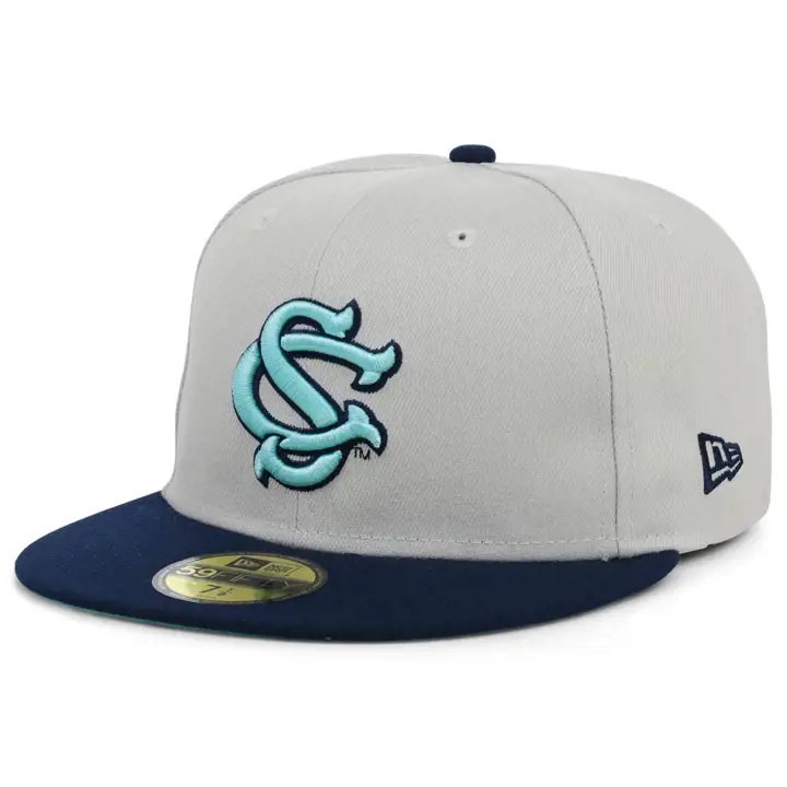 South Carolina Gamecocks NCAA AC 2hit 59FIFTY STONE/TURQ/NAV