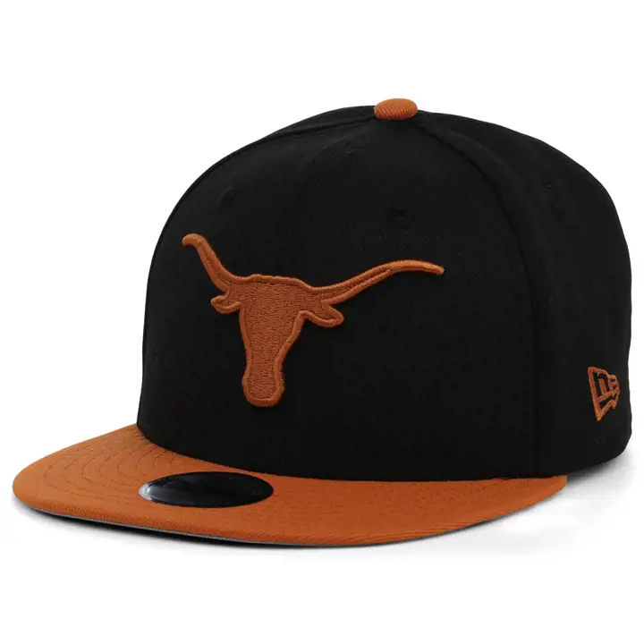 Casquette 9FIFTY Enfant Texas Longhorns NCAA Noir/Orange