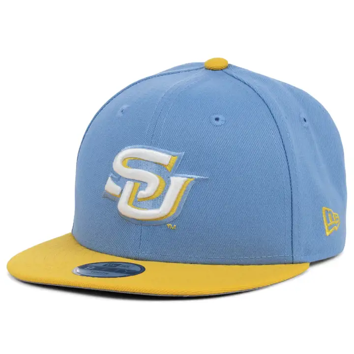 Southern University Jaguars NCAA Enfant 9FIFTY Bleu clair/Jaune
