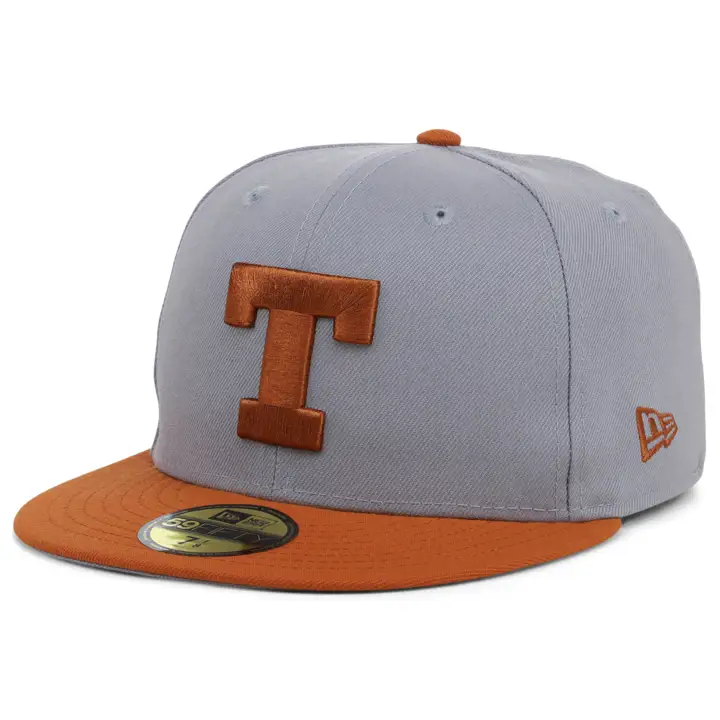 Texas Longhorns NCAA AC 2hit 59FIFTY GRIS/ORA