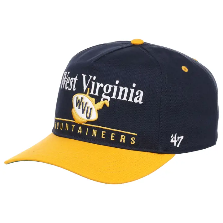 West Virginia Mountaineers NCAA Super Hitch BLEU MARINE