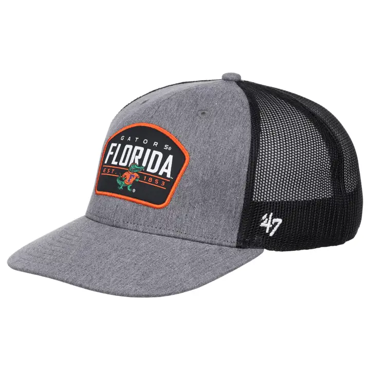 Florida Gators NCAA Ardoise Casquette Trucker CHARCOAL/BLK