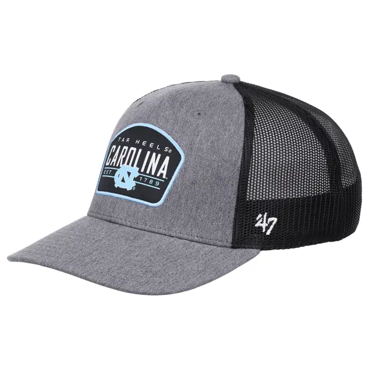 Casquette trucker NCAA Slate North Carolina Tar Heels CHARBON/NOIR