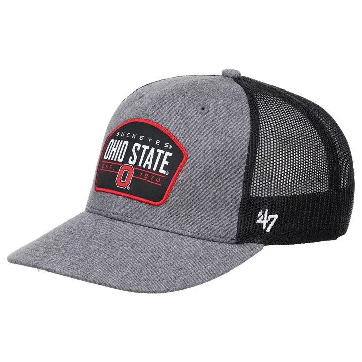 Ohio State Buckeyes Casquette Trucker CHARBON/NOIR NCAA