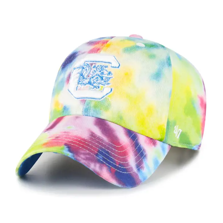 South Carolina Gamecocks NCAA Filles Casquette réglable Spectral TIEDYE
