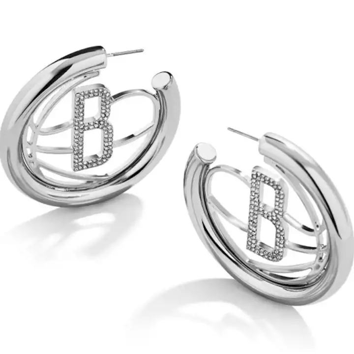 Boucles d'oreilles créoles BROOKLYN NETS